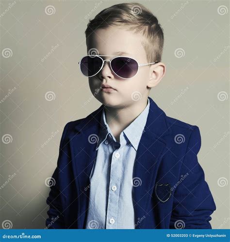 Stylish Baby Boy With Sun Glasses