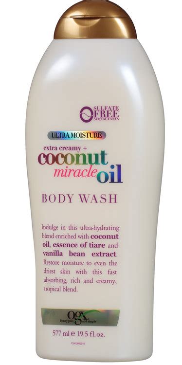 OGX® Coconut Miracle Oil Body Wash Reviews 2019