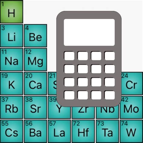 Periodic Table Calculator By Mary Steele