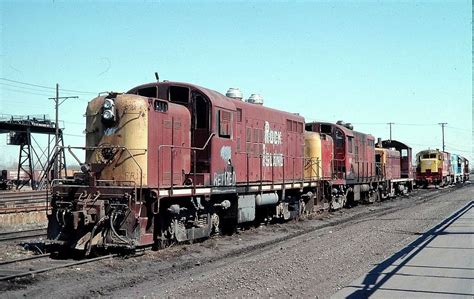 Alco Emd Re Engined Rs3s Rock Island Railroad Railroad Photos