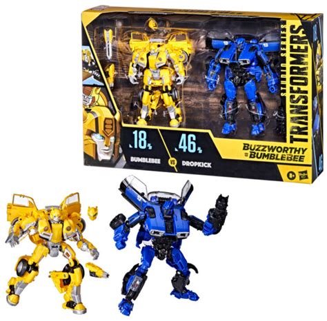 Bumblebee vs Dropkick Deluxe Class | Transformers Generations ...