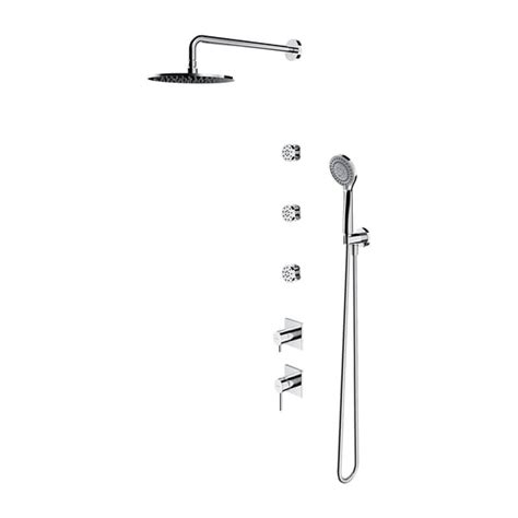 Omnires Y Colonne De Douche Mitigeur Monocommande Chrome Sysy Xcr