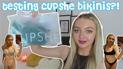 Cupshe Try On Bikini Haul Testing Cupshe Swimwear Ad Youtube