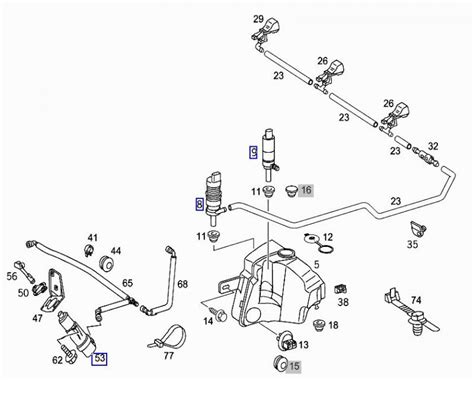 No Flow From The Windshield Washer Pump Mercedes Benz Forum