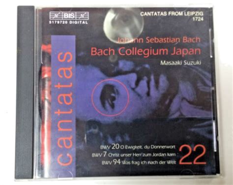 Johann Sebastian Bach Cd Bach Collegium Japan Masaaki Suzuki