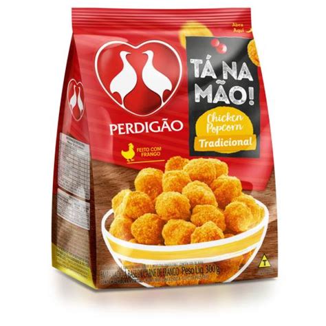 EMPANADO DE FRANGO TRADICIONAL PERDIGÃO TÁ NA MÃO PACOTE 300G GTIN