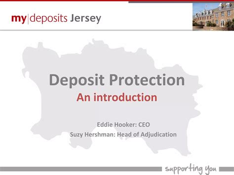 Deposit Protection in Jersey - An Introduction | PPT