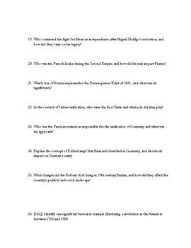 Nationalism and the Spread of Democracy Test Review by Mr G Social ...