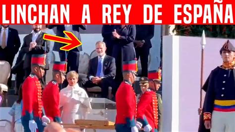 Ultima Hora Tremendo Abucheo Al Rey De EspaÑa Por Faltarle Al Respeto