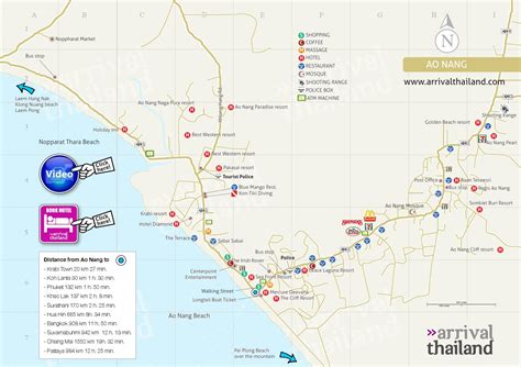 Arrival Thailand Ao Nang map by Arrival Thailand - Issuu