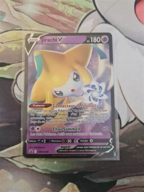 CARTE JIRACHI V SWSH299 Pokémon Promo Épée et Bouclier Neuve FR 400