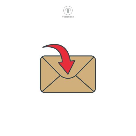 email  envelope icon  straightforward  recognizable vector