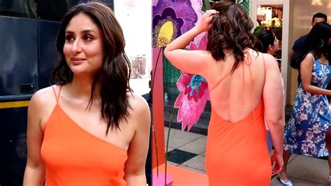 Kareena Kapoor Sizzles In Backless Bodycon Dress On Shoot In Bandra Youtube