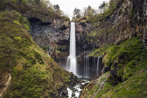 Kegon Falls In Nikko, Japan Stock Photo - Image of force, perspective ...