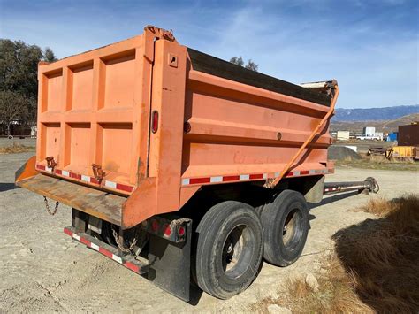 2000 Paramount Steel Pup Trailer - Spring For Sale - Monrovia, CA - Peps Equipment