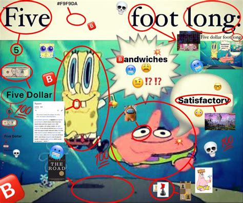 The Ultimate 5 Dollar Foot Long Meme R Spunchbob