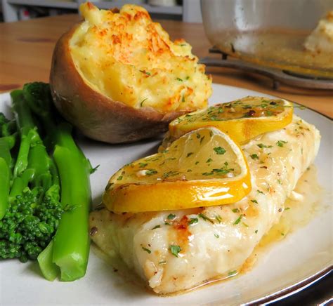 Lemon Garlic Butter Baked Cod The English Kitchen