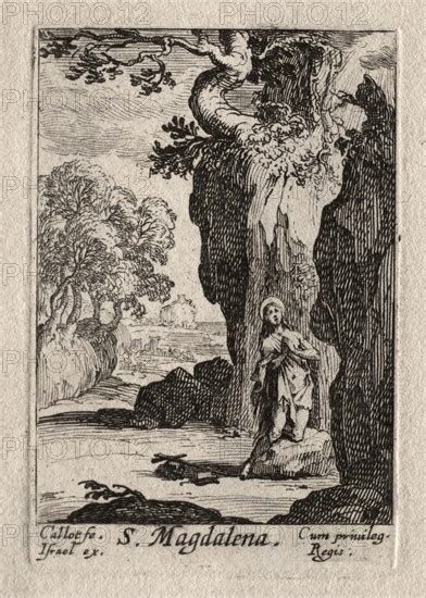 Les Penitents St Madeleine Repentante Jacques Callot French 1592