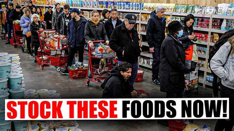 5 Critical Foods People Will PANIC BUY FIRST When Winter Shortages HIT