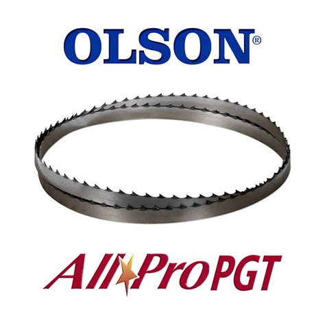 Olson Apg70393 All Pro 93 12 Pgt Bandsaw Blades Wooden Edge Tools