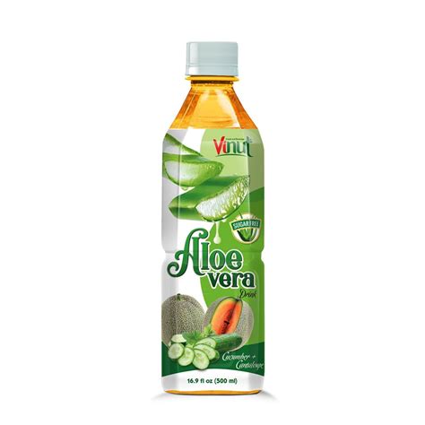 Fl Oz Vinut Bottle Aloe Vera Drink With Cucumber Cantaloupe