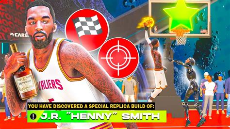 THE 99 DUNK J R HENNY SMITH BUILD IS A GOD IN NBA 2K24 1S GAMEPLAY