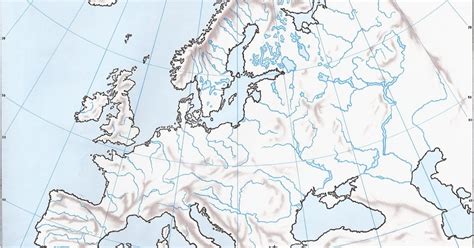 GeografÍa 3º Eso Mapa Interactivo De Europa RÍos Y Lagos