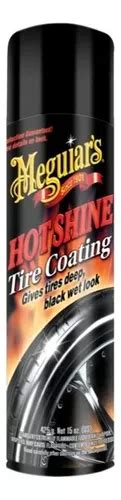 Abrillantador De Llantas En Spray 425 Ml Meguiars Hot Shine Color