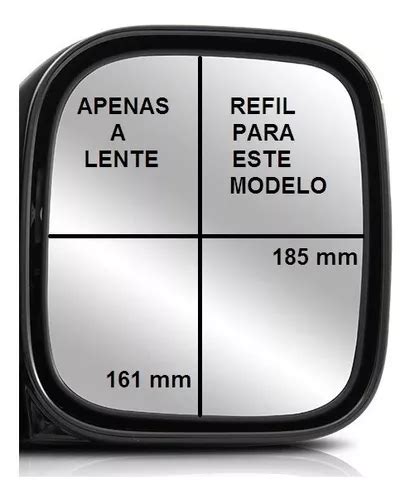 Lente Espelho Refil Retrovisor Pajero Full O Par Frete grátis