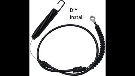 Diy Install Pto Deck Cable On Mtd Troy Bilt Rover Remington Yard