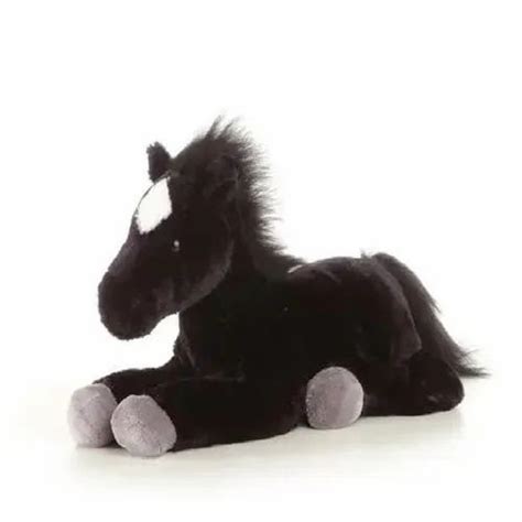 fur black horse soft toy  rs piece   delhi id
