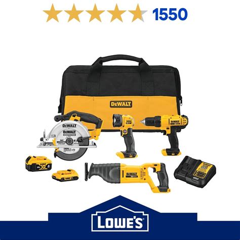 Dewalt Tool Volt Max Power Tool Combo Kit With Soft Case