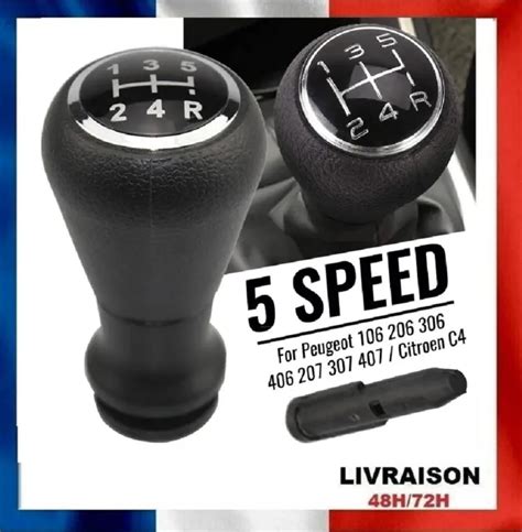 POMMEAU LEVIER DE Vitesse 5 Vitesses Pour Peugeot Citroen EUR 5 99