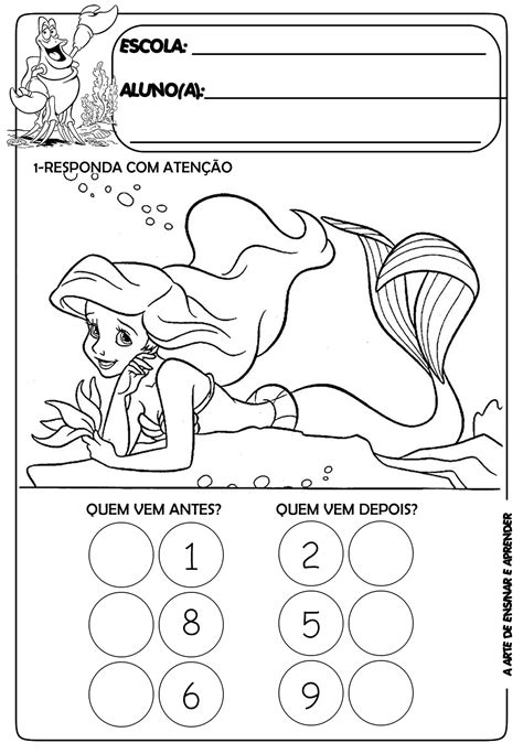 Atividades Sereia Educação Infantil - 10