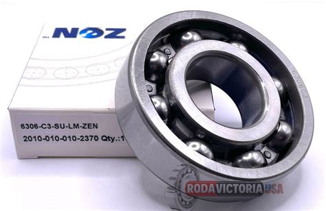 ZEN 6306 C3 DEEP GROOVE BALL BEARING OPEN NO SEALS 30x72x19 Mm EBay