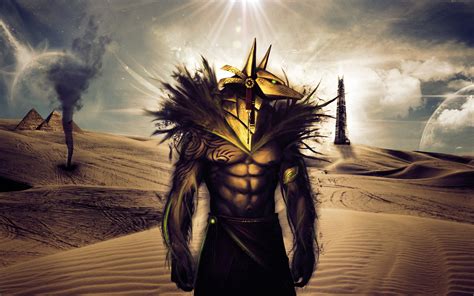 Anubis Egyptian God Wallpaper - WallpaperSafari