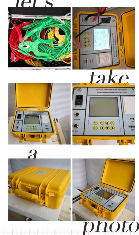 Portable Transformer Turns Ratio Tester TTR Test