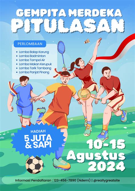 Poster Lomba 17 Agustus 1