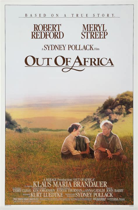 Out of Africa : Mega Sized Movie Poster Image - IMP Awards