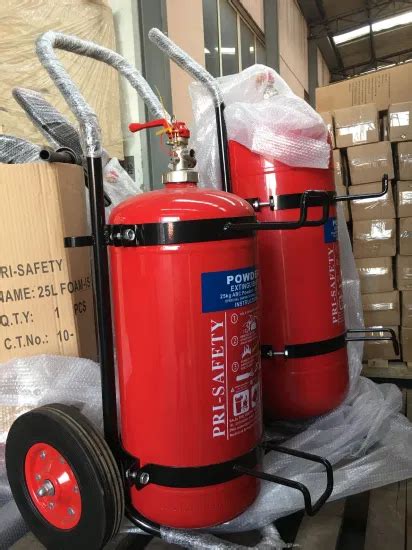 50kg Trolley Dry Powder Fire Extinguisher Trolley Fire Extinguisher