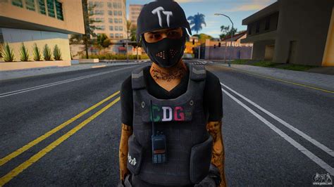 Sicario De Cartel Golfo Para Gta San Andreas