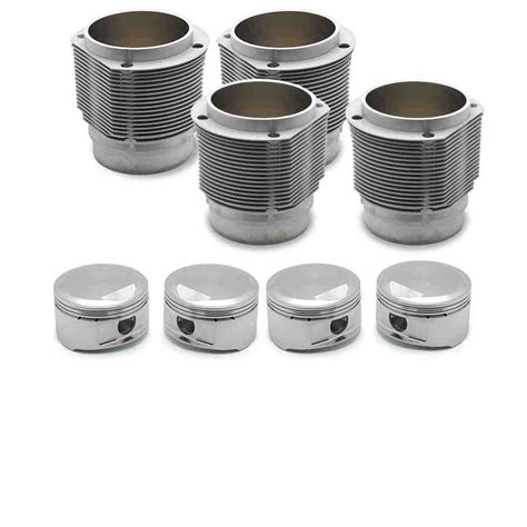 Porsche 356 912 91mm Nickies Cylinder And Piston Set Inc 9 5 1 JE