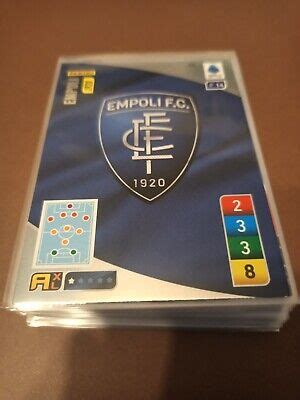 55 PANINI ADRENALYN XL CALCIATORI 2022 2023 CARD EMPOLI Scudetto Logo