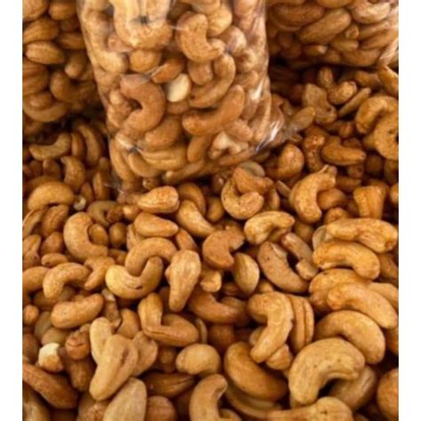 Per Order Roasted Cashew Nut Kacang Gajus Panggang G Shopee