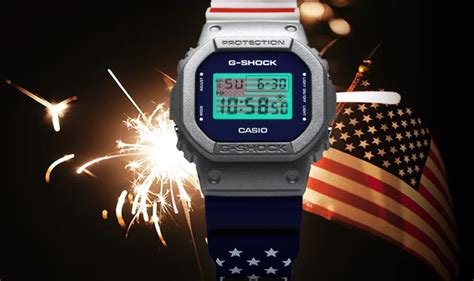 G Shock Fourth Of July Special Edition Rayakan Kemerdekaan Amerika