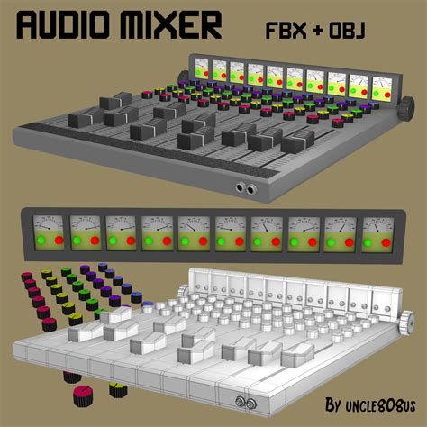 Mezclador De Audio Profesional Modelo D Ds Blend C D Fbx