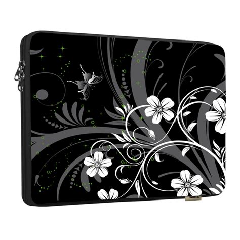 FUNDA Notebook Neoprene Est 20 Flowers CDTek