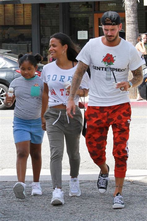 Photo : Matt Pokora, sa compagne Christina Milian enceinte et sa fille