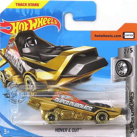 駿河屋 HOVEROUT ゴールドブラック Hot Wheels SUPER CHROMES FYF ホット