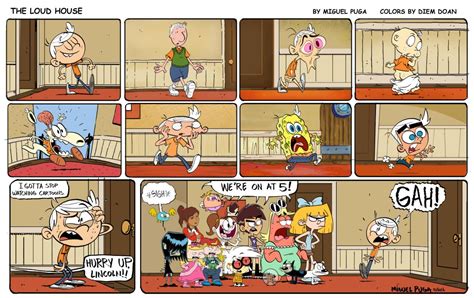 Loud House Comic Strip Tori Pinkston